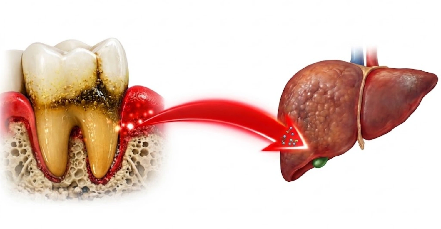 Can a tooth infection cause elevated liver enzymes1